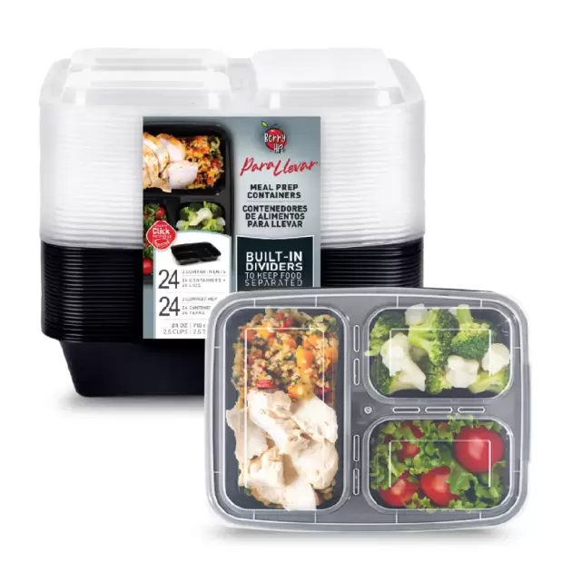 Set de 24 contenedores tipo Bento Box