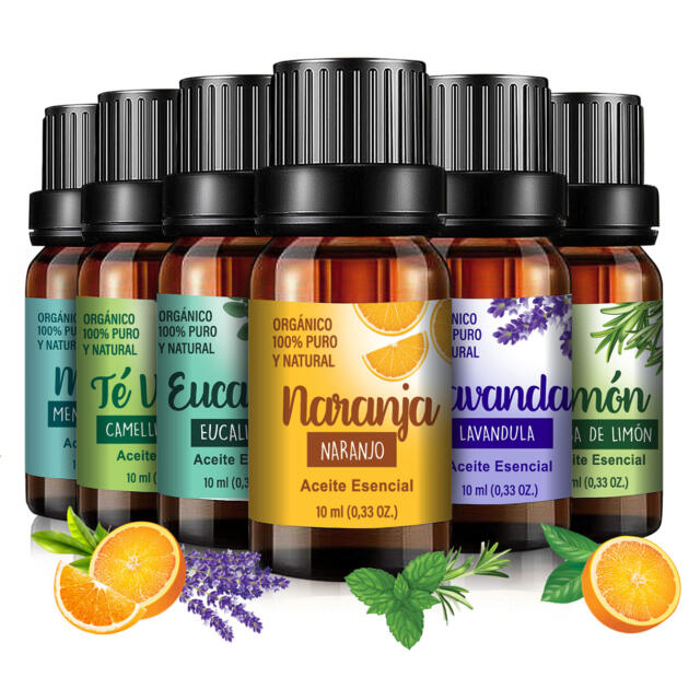Set de 6 aceites esenciales